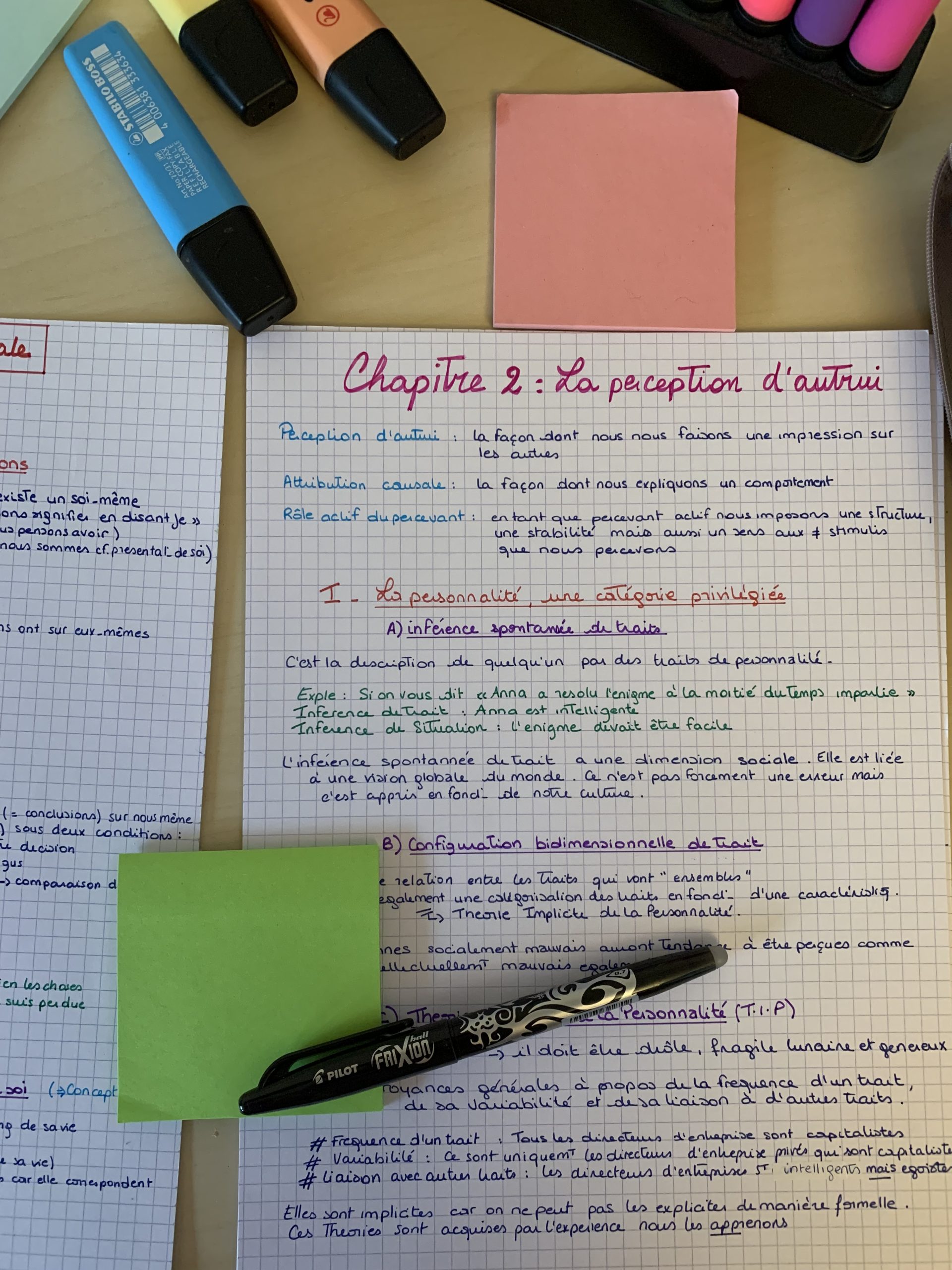 Comment faire une fiche de révision sur Bristol ?