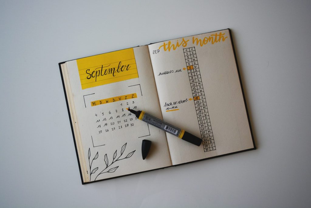 Bullet journal carnet