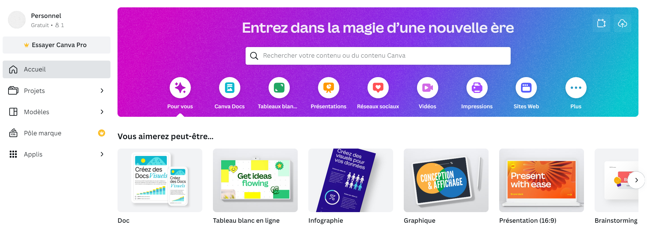 Créer une fiche de révision sous CANVA