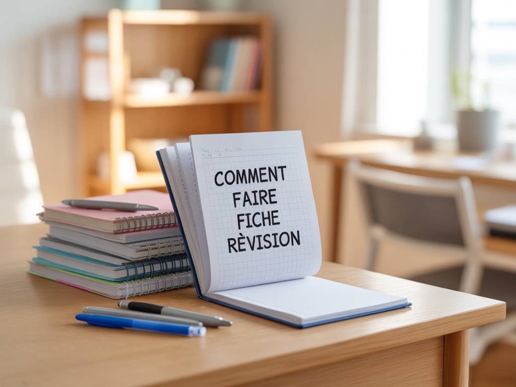 Comment faire fiche révision